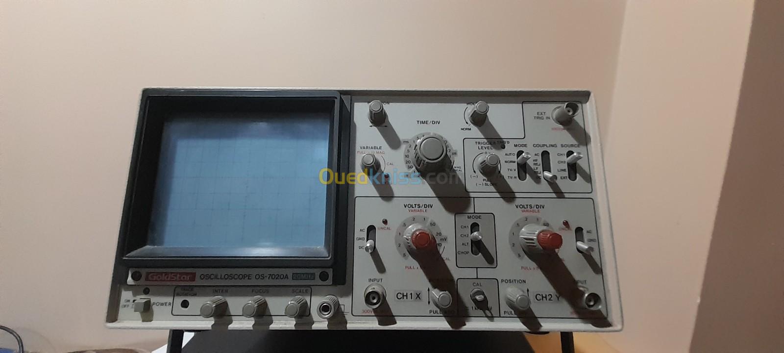 oscilloscope, GBF et Ecran