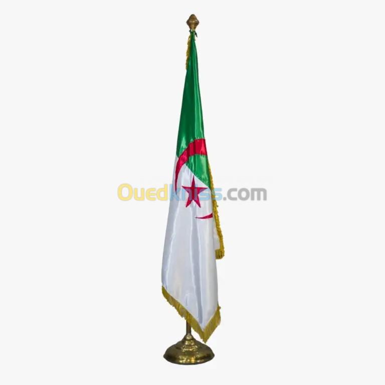 Drapeau algerie et autre paye grand model