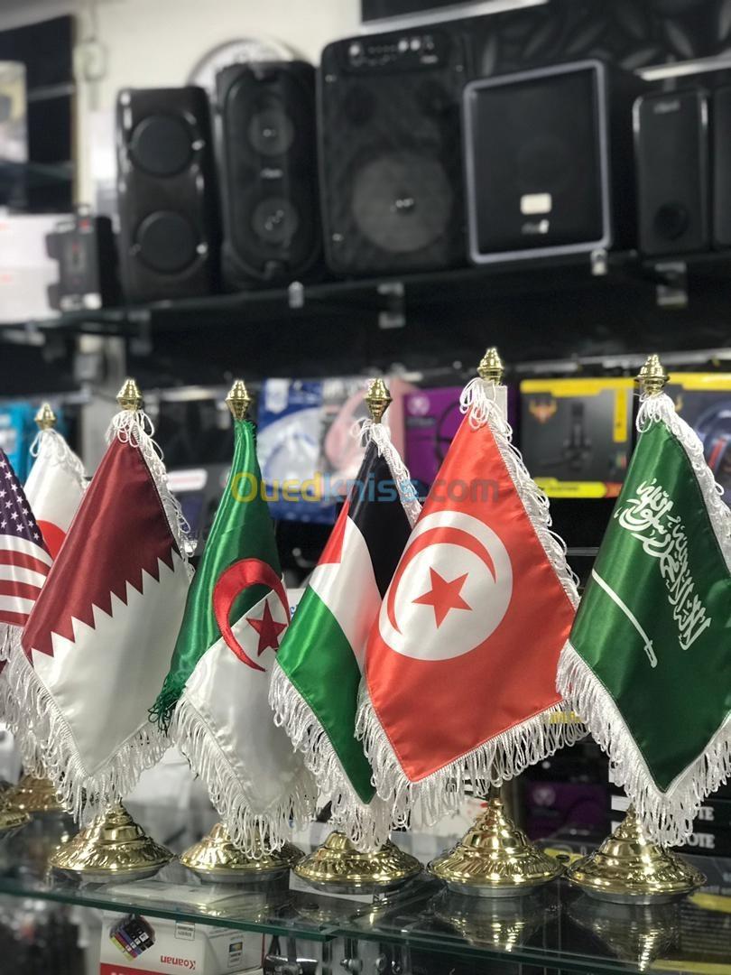 Drapeau Algérie et autres pays