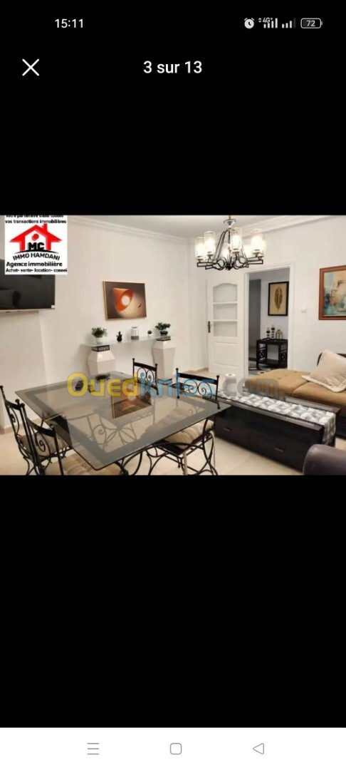 Location Appartement F3 Oran Bir el djir