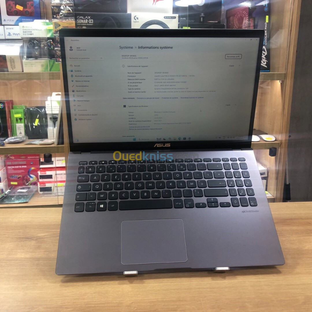 asus vivobook x509 i5 10th 8gb 512ssd mx 110 2gb 15.6" fhd 