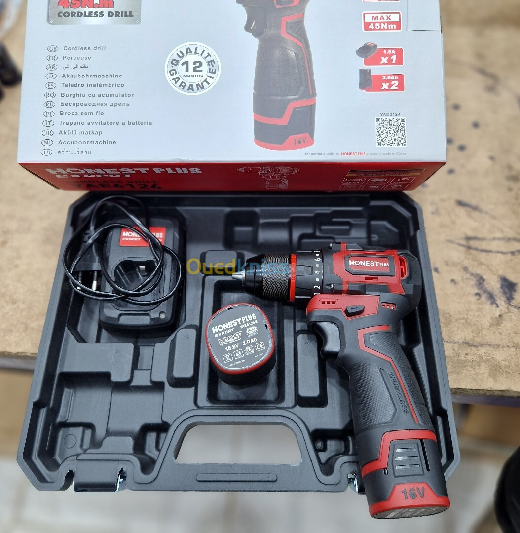 visseuse honestplus 16.8v BRUSHLESS 