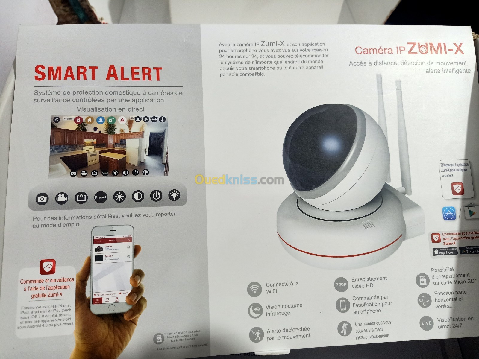 Système d alarme Smart avec caméra 360