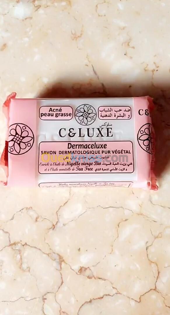 Savon CELUXE dermatologique pur végétal 