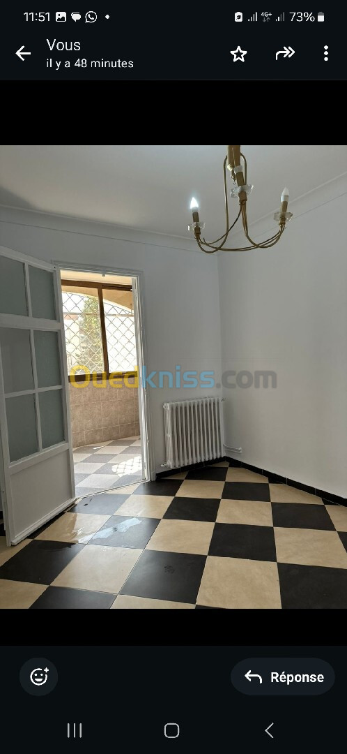 Location Appartement F3 Alger Kouba