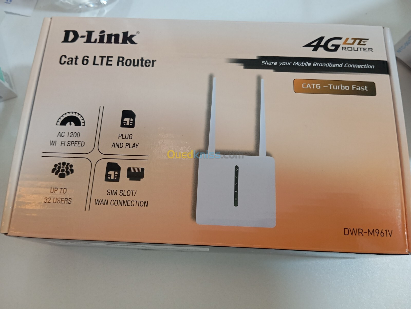 Router D-LINK 4G LTE MODEM DWR-M961V