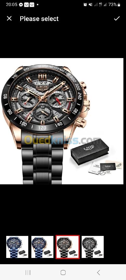 Montre lige originale pour homme 