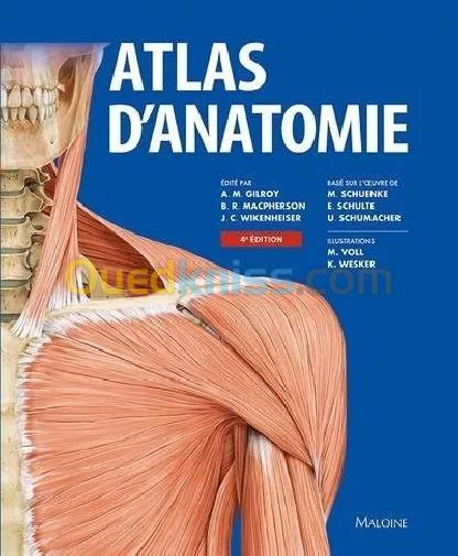 Atlas d'anatomie - Grand Format 4e édition