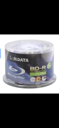 CD BLU RAY. 25gb ridata. 800da .50gb . Hp .1300da.البيع بالجملة 