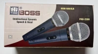 Microphone professionnel supercardioïde dynamique filaire 