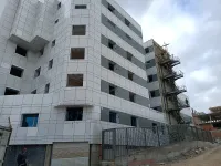 Façades moderne Alucobond, hpl , Mur rideau 
