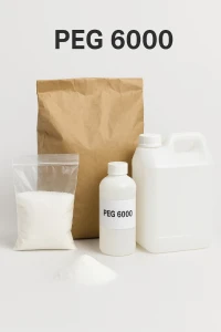  À Vendre:  PEG 6000 (Polyéthylène Glycol 6000)