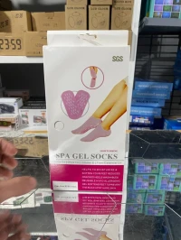 Chaussettes en Gel de Silicone réutilisables, masque pour les pieds, hydratant, blanchissant