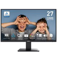 Ecran MSI PRO 27 MP273U 4K - 3840 x 2160 pixels - 4 ms  Dalle IPS - HDR  Haut-parleurs - Noir