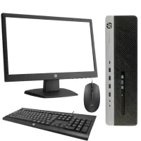 PC DE BUREAU HP PRO G600 G3 CORE I5-7400 2.7Ghz /DDR4 8 GO/ NVME 256G /ECRAN HP 20"/CLAVIER SOURIS