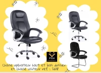 chaise operateur et  chaise visiteur
