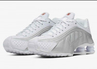 basquettes-nike-shox-r4-silver-white-khraissia-alger-algerie