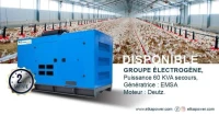 GROUPE ELECTROGENE 60 KVA DEUTZ / EMSA TD 