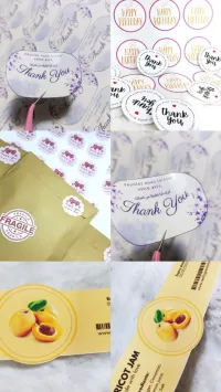 Stickers autocollant ملصقات 