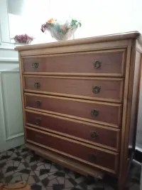commode 5 tirroires 