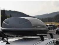 Coffre de toit de voiture avec support  