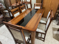 tables-table-de-salle-a-manger-bois-rouge-6-chaises-dar-el-beida-alger-algerie