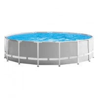 Piscine ronde 4,57*1,22m cadre prisme