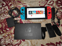 consoles-nintendo-switch-v2-2019-flashee-puce-256-go-bab-ezzouar-alger-algerie