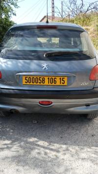 سيارات-peugeot-206-2006-toute-option-أقرو-تيزي-وزو-الجزائر