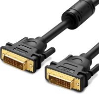 ugreen dvi 24 1 male to male cable gold plated 1.5m black