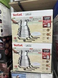 Batterie De Cuisine Tefal Ingenio Cook Eat L881SR04 17 Pieces 