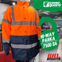 Parka Hi-Way haute visibilité