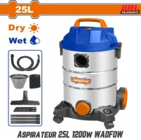 Aspirateur 25L 1200w WADFOW