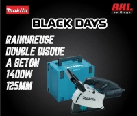 RAINUREUSE DOUBLE DISQUE A BETON 1400W 125MM MAKITA