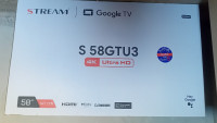 شاشات-مسطحة-stream-58-pouces-s58-gtu3-google-tv-android-القبة-الجزائر