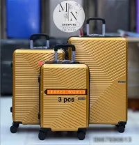 VALISE TRAVEL WORLD 3 PIÈCES 