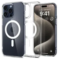 Antichoc iPhone 15 Pro Max et 15 Pro MagSafe Transparente Étui Antichoc de Protection Original Korea