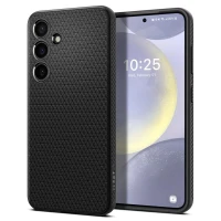 Antichoc Original S24 S24+ Spigen Liquid Air Coque Samsung Galaxy S24 et S24 Plus 5G - Noir Mat