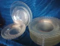 un lot des Assiettes Vintage 