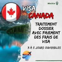 Traitement Dossier Visa Canada - تأشيرة كندا