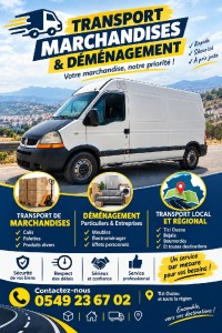 Transport marchendis et déménagement