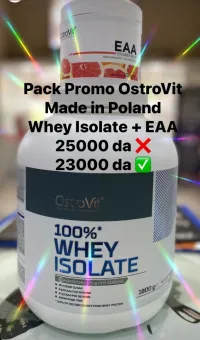 Whey Isolate + EAA OstroVit Pack Promo Made in Poland 