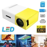 Projecteur Home Cinéma Multimédia 1080P Borrego YG300 FULL HD