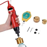 Bouchonneuse Manuelle industrielle pour tout types de bouchons a vis