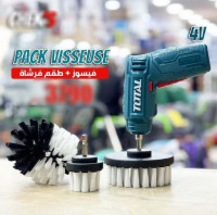 materiel-electrique-pack-visseuse-total-4v-brosses-nettoyage-3pcs-cheraga-alger-algerie