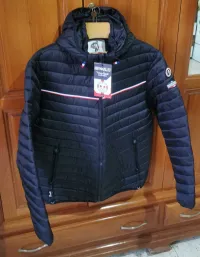 Doudoune original caba London taille L avec capuche démontable 