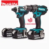 MAKITA PACK D'OUTILS 18V PERCEUSE VISSEUSE À PERCUSSION VISSEUSE A CHOC  BATTERIE 3X 3,0AH