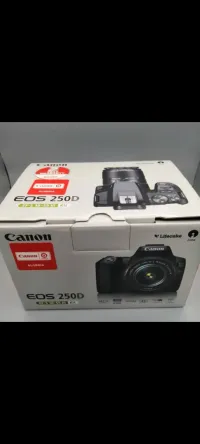 Camera Canon 250d et kit3 18-55mm (avec la boite)  BON OCASION