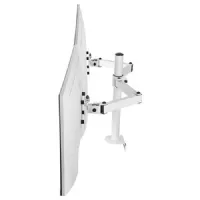  SUPPORT DOUBLE ECRAN MARS GAMING MARM2 WHITE