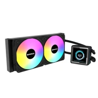 WATER COOLING Raidmax LM240BK ARGB LCD - Refroidissement Liquide 240 mm avec Écran LCD Intégré